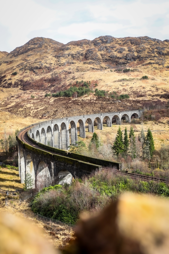 Schotland schotse hooglanden trein Harry Potter
